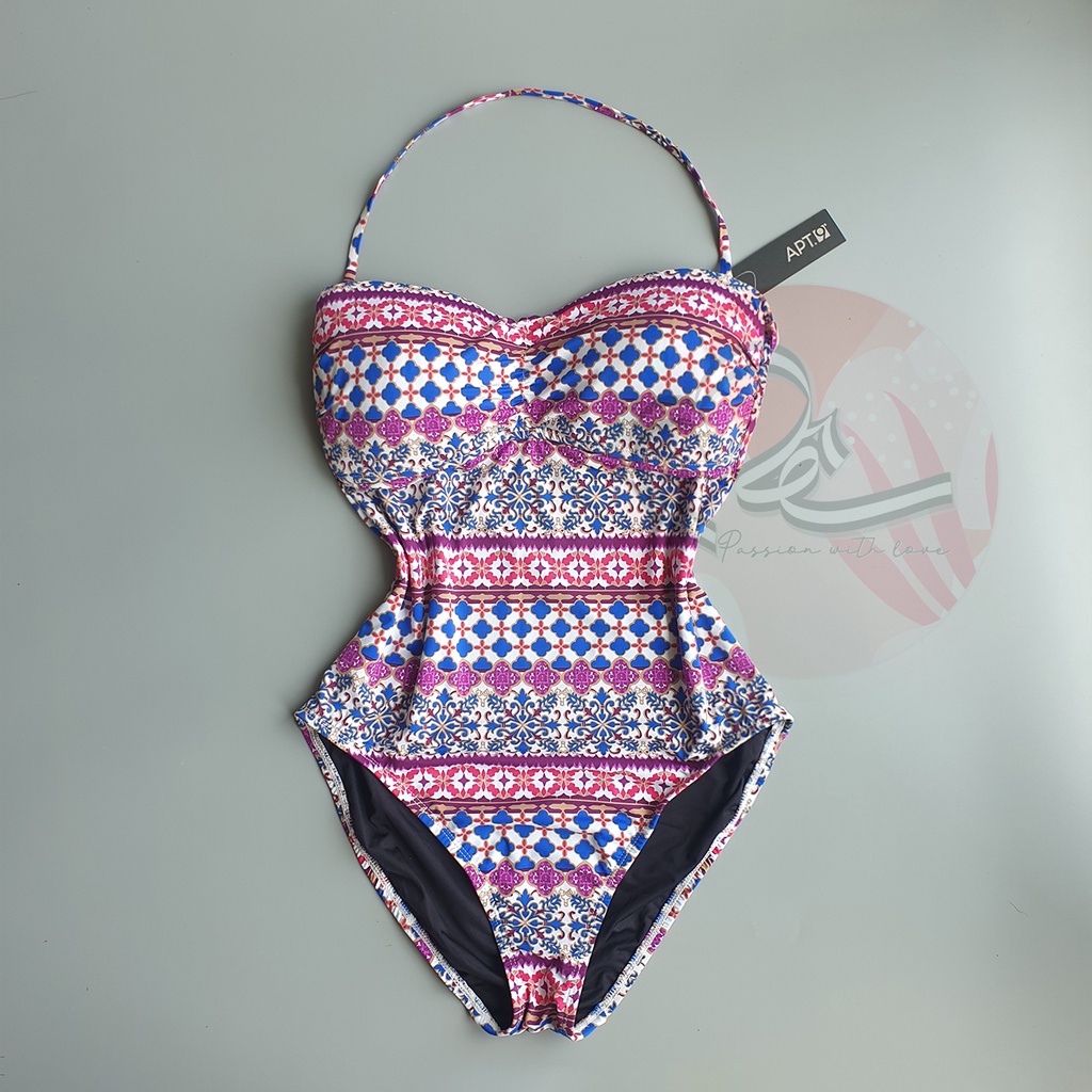 APT9 ชุดว่ายน้ําวันพีช Kohls ลายเศษแนวนอนส่งออกไปยัง US