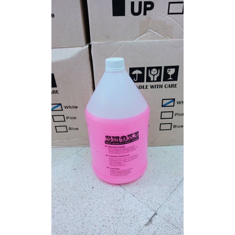 น้ำยาเครื่องสโมค Smoke 1 แกลอน 4 ลิตร Fog machine oil น้ำยาสโมค น้ำยา