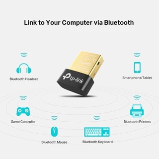 ตัวรับสัญญาณบลูทูธ TP-Link UB400 Bluetooth 4.0, UB500 Bluetooth 5.0 Nano USB Adapter, UB500 plus BT5.4