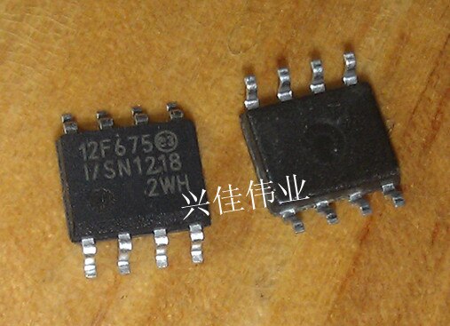 5 ชิ้น/ล็อต PIC12F675-I/SN SOP-8 PIC12F675 SOP 12F675-I/SN SMD 12F675 SOP8