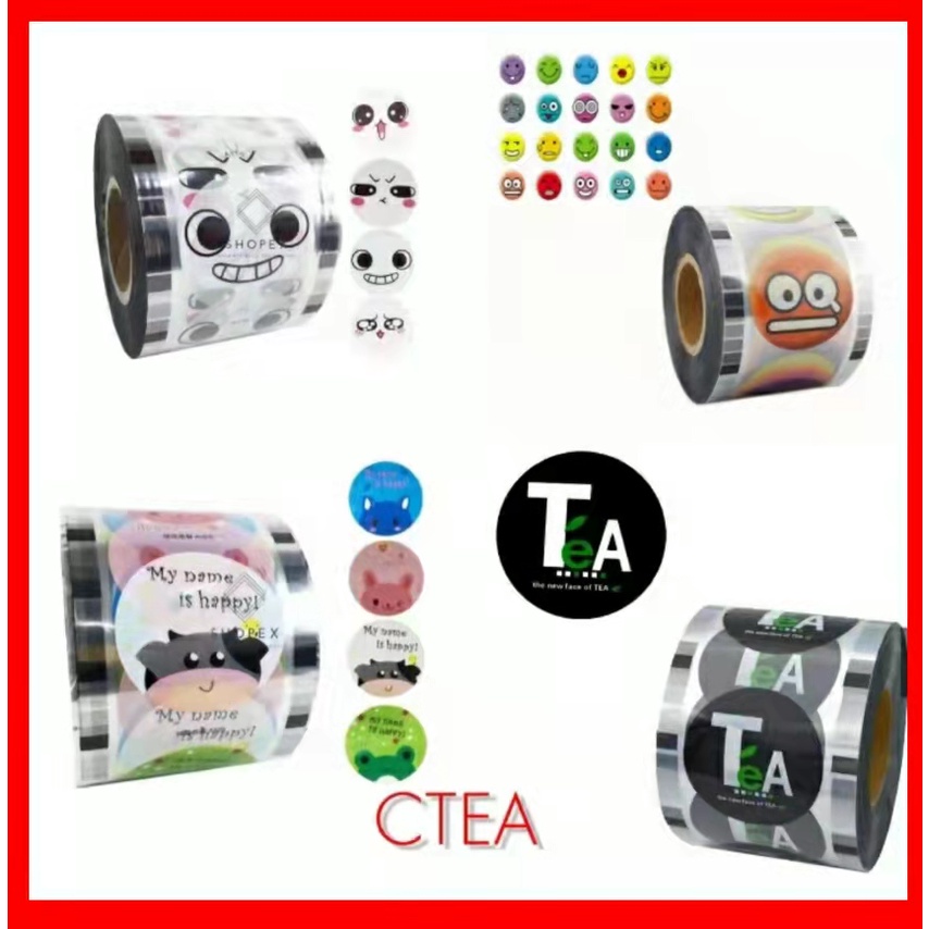 CTEA🧋 ฟิลม์ปิดแก้ว ฟิลม์ซีลแก้ว ชานมปาก ฟิล์มปิดฝาแก้ว ฟิล์มซีลฝาแก้ว พลาสติกซีลแก้ว พลาสติกปิดแก้ว เยื่อหุ้มถ้วยชานม #4