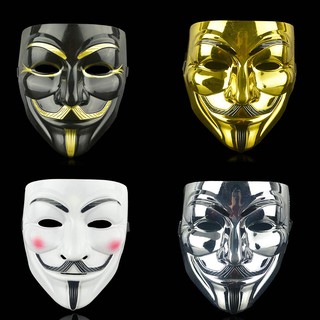 Anonymous HACKER V FOR VENDETTA GUY FAIGES FANCY DRESS HALLOWEEN FACE MASK