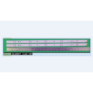 pitikant ชุดหลอดแบ็คไลต์ LED TV โตชิบา รุ่น 32L2550VT 1 ชุดมี 2 แถวเพียงชุดละ 490 บาทเท่านั้น