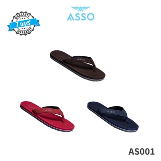 ASSO รองเท้าแตะ รุ่น AS001 ใส่สบาย เหมาะสำหรับทุกเพศทุกวัย (490)