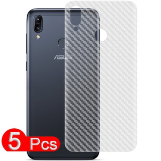 ASUS Zenfone Max Pro M2 M1 ZB631kl ZB633kl ZB601kl ZB602kl ฟิล์มหลังลายคาร์บอนไฟเบอร์สำหรับเคสโทรศัพท์มือถือสําหรับ