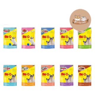 (ยกโหล) Me-o เพาซ์ อาหารเปียกแมวมีโอ ขนาด 80g (โหล 12 ซอง)