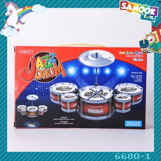 TOYS ชุดของเล่นกลองชุด 5 ใบ#6680-1 (28x17.5x9.2ซม.)