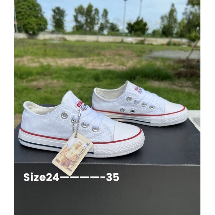 รองเท้าผ้าใบของเด็กConverse all star มี25-36สินค้าพร้อมส่ง