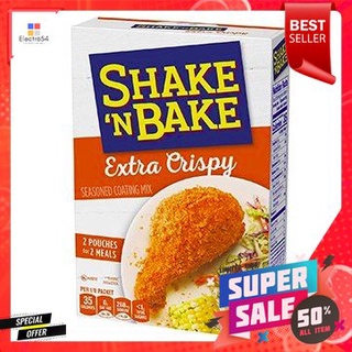 Kraft Shake n Bake Extra Crispy Seasoned Coating Mix 142g คุณภาพมาตรฐานใช้วัตถุดิบนำเข้าอย่างดี