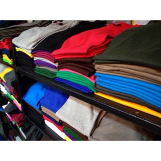 เสื้อยืดสีพื้น cotton 100%