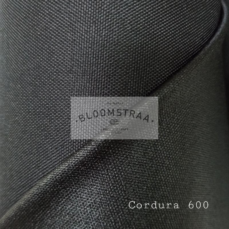 Cordura 600D Black Cordura 600 x 600 กระเป๋า Cordura โพลีเอสเตอร์ 600 D
