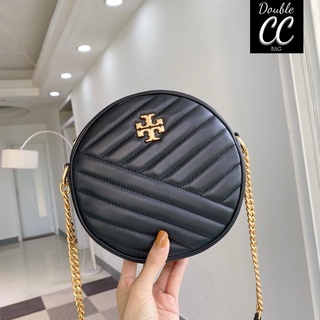 (แท้ 💯%‼) Tory Kira Chevron Circle Bag