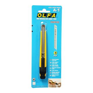 คัตเตอร์ OLFA รุ่น A-1 รุ่นยอดฮิต โอฟ่า A-1 ถูกที่สุดใน Shopee