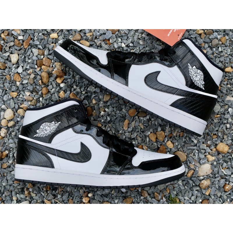 NIKE AIR JORDAN 1 MID SE ASW " Carbon Fiber "