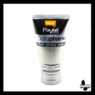 Lolane Pixxel Cellophane Glossy Wax H1 แว๊กซ์เคลือบเงาผม โลแลน(150g.)