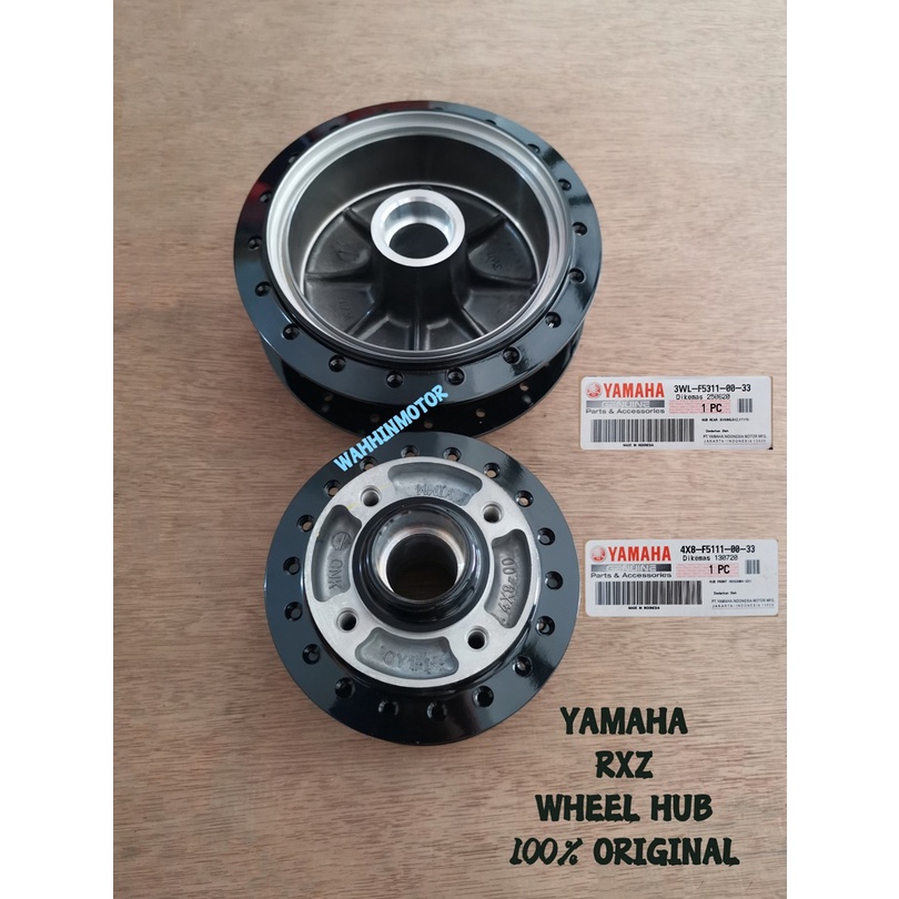 YAMAHA RXZ CATALYZER CATA MILI FRONT BACK WHEEL HUB GANTANG DEPAN BELAKANG 4X8-F51-00 3WL-F51-00
