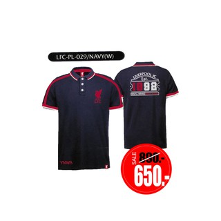 เสื้อโปโล ลิขสิทธิ์แท้ Liverpool ( ชาย ) รุ่นLFC029 สีกรม