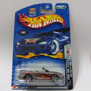 รถเหล็ก Hotwheels MUSTANG GT 1996 FINAL RUN 3/12 (ib26)