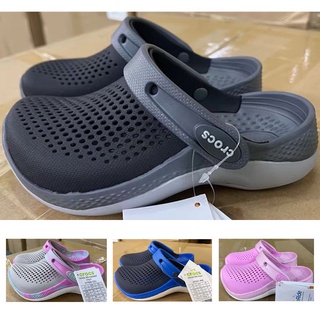 รองเท้าแตะ Crocs LiteRide Crocs ของแท้ รุ่นที่สอง สําหรับเด็กผู้ชาย และเด็กผู้หญิง พร้อมส่ง [207668]