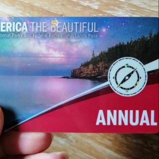 บัตร​ America the beautiful, เที่ยวอเมริกา national parks