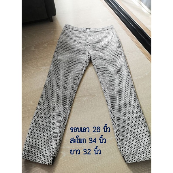 กางเกงขายาว XAACT ขาจั๊มด้านหลัง