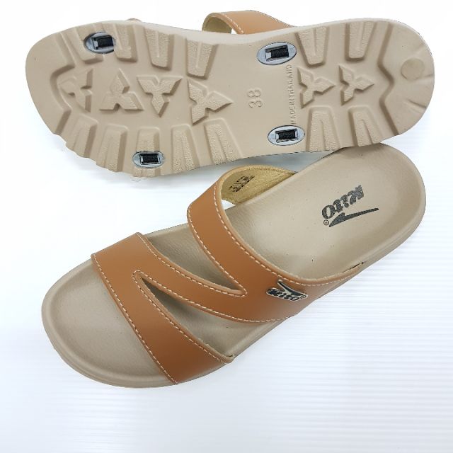 KITO YW3112 รองเท้าแตะแบบสวม สีแทน ไซส์ 36-39 ยยอ