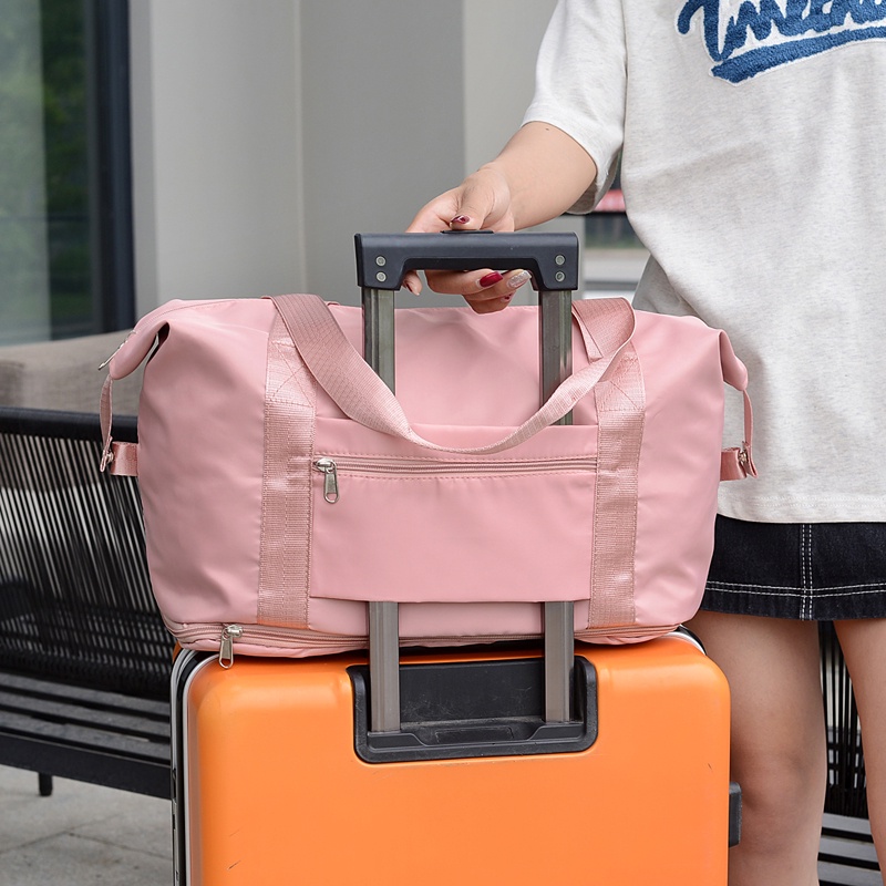 -ใส่โค้ด KDE33BAL ลดทันที 10.-กระเป๋าฟิตเนส กระเป๋าใส่ของ สีสวยใบใหญ่มีซิปเปิดขยายได้ ราคาพิเศษสุดคุ้ม-L55-L99กระเป๋าฟิต