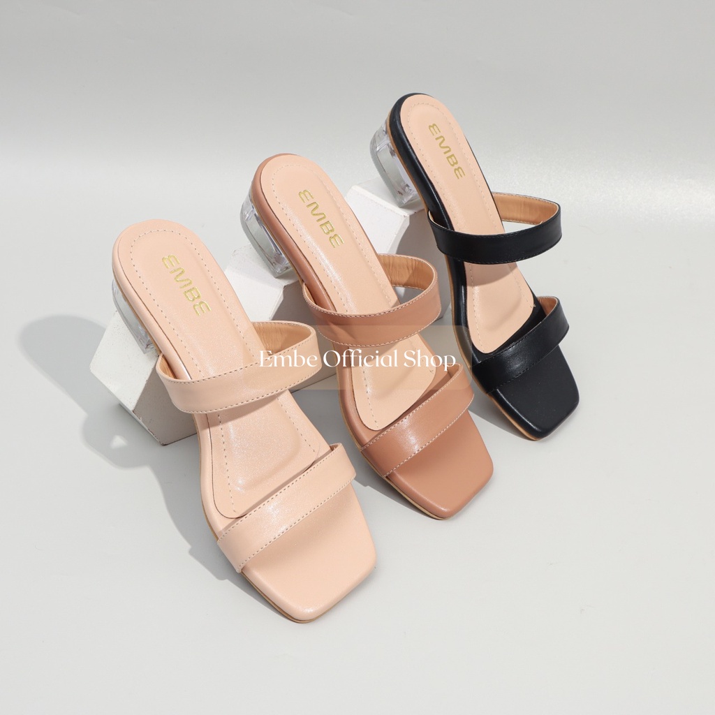 Embe Naz รองเท้าส้นสูง 3 ซม. สําหรับผู้หญิง