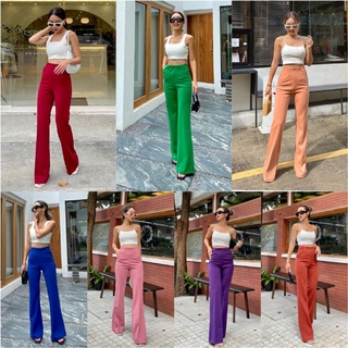 2สีใหม่เข้า Nanda korean high-waist pants กางเกงเอวสูง ปังมาก ทรงสวยขั้นสุดดีไซน์สไตล์เกาหลีเป็นอีกรุ่นที่ Recommended