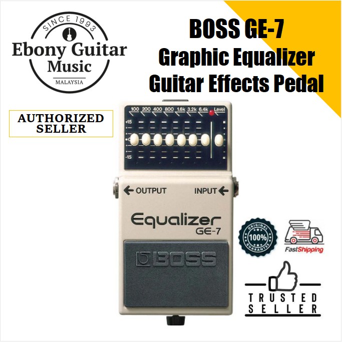 BOSS GE-7 Graphic Equalizer Guitar Effects Pedal