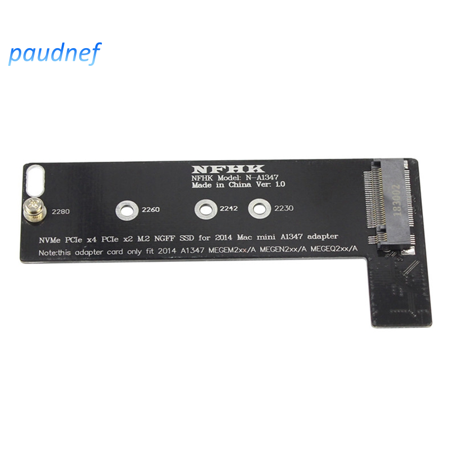 (pa) nvme m 2 ssd การ์ดแปลงสําหรับ apply mac mini 2014 a 1337 megen 2 ...