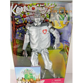 The Wizard of Oz Barbie Ken as Tin Man doll Mattel 26384  **กล่องไม่สวย**