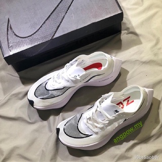 Nike ZoomX Vaporfly Next % Nike รองเท้าวิ่งมาราธอนฤดูร้อนระบายอากาศได้