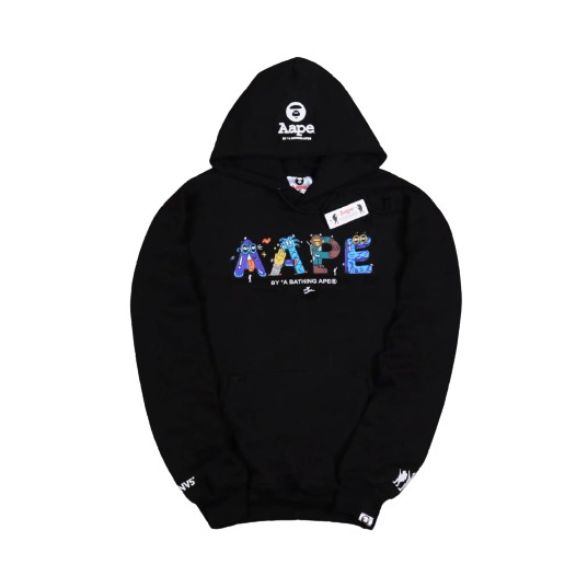 Aape STEVEN ANIMATED เสื้อแจ็คเก็ตสเวตเตอร์มีฮู้ดสําหรับผู้ชายและผู้หญิง Original – Aape Original