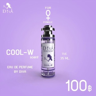 กลิ่นคลูวอเตอร์หญิง COOL-W ขนาด 35ml.