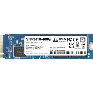 Synology SNV3410-400G M.2 2280 NVMe SSD - Enterprise Grade