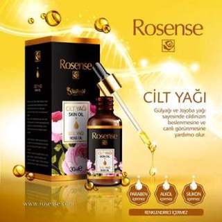 น้ำมันกุหลาบ rosense จากตุรกี ขนาด 30ml หมดอายุปี2025