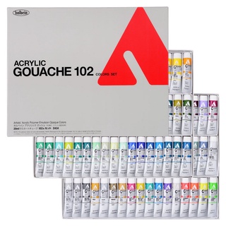 New Holbein Acryla Gouache in 20ml Tube Set of 102