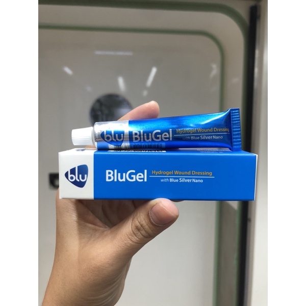 BluGel 15 กรัม Blu Gel สำหรับแผลสดและเรื้อรัง (Blue Gel)ผลิตภัณฑ์ใช้