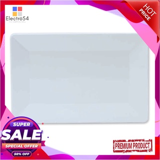 เอโร่ จานสี่เหลี่ยมเมลามีน 11 นิ้ว สีขาวaro Melamine Square Plate 11" White