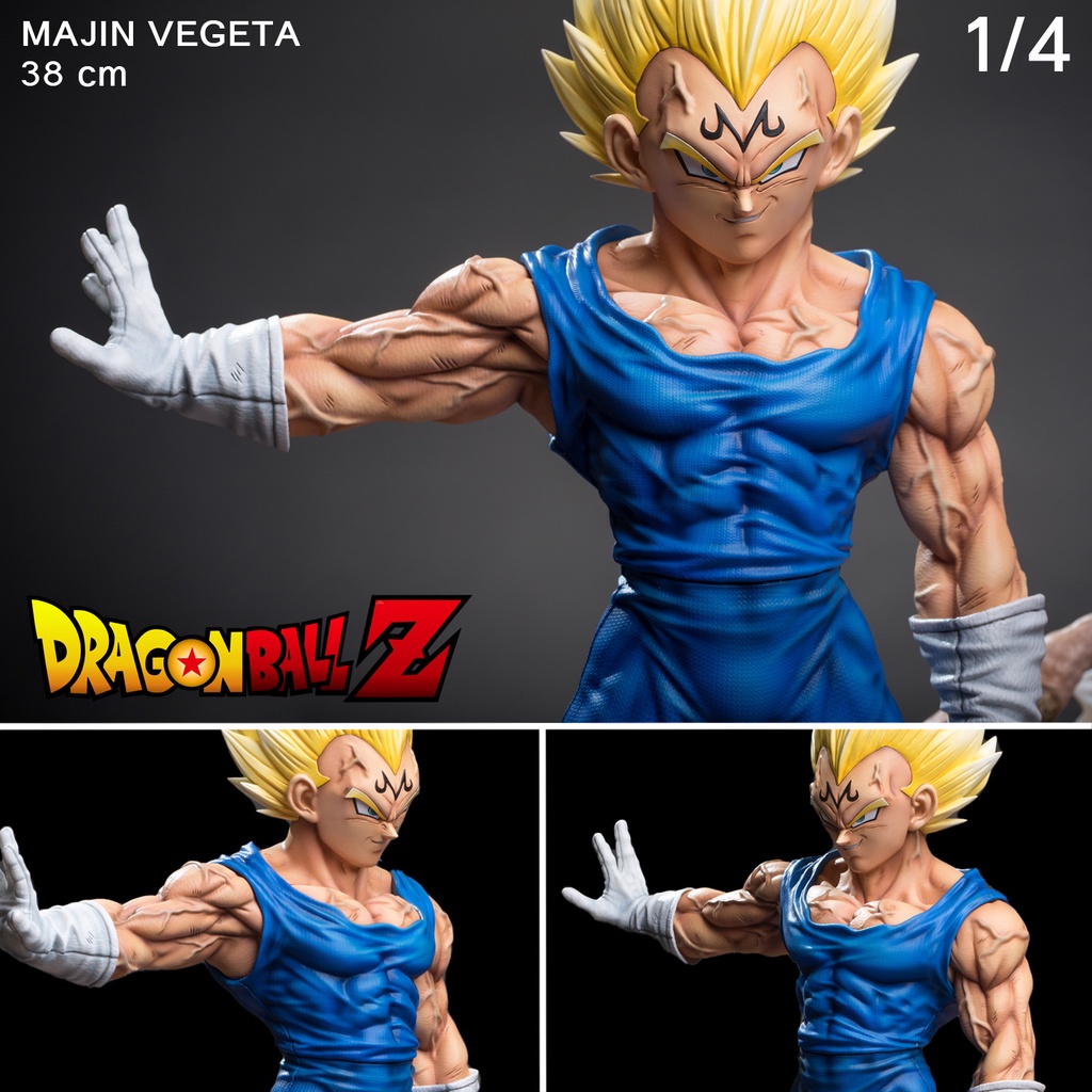 Figure ฟิกเกอร์ KD Studio Collectibles Dragon Ball Z Kai DBZ ดราก้อนบอล แซด ไค Super Saiyan Majin Ve