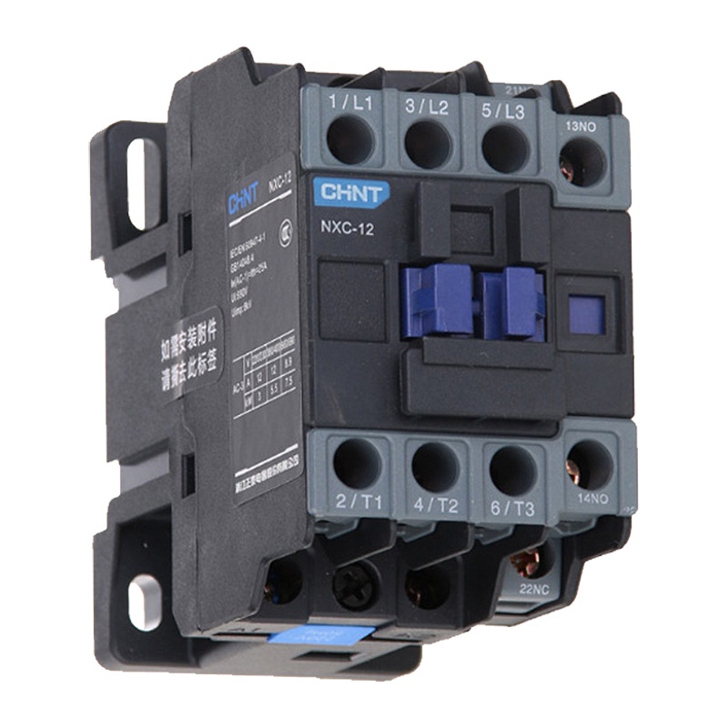 100% CHINT มอเตอร์ควบคุมใหม่ NXC 3 Pole AC Contactor NXC-09 NXC-12 NXC-18 NXC-25 NXC-32 NO (NC)