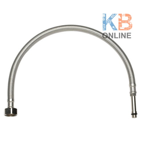 Z427L18(HM) สายน้ำดีก๊อกผสมอ่างล้างหน้าสเตนเลสถักยาว 18 นิ้ว Z427L18(HM) Inlet Hose For Basin Mixer 