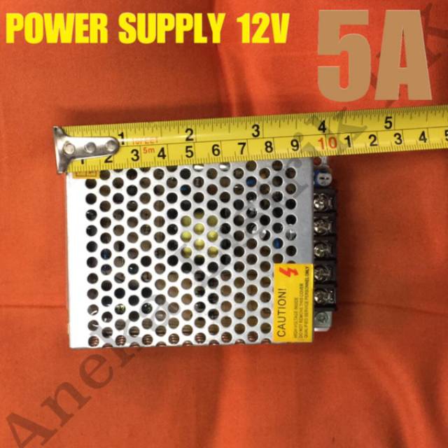 พาวเวอร์ซัพพลาย 12V 5A NET Transformer 5 A Ampere อะแดปเตอร์ 5Ampere LED STRIP กล้องวงจรปิดไม่มีพัดล