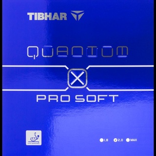 ยางปิงปอง Tibhar Quantum x pro soft ฟองน้ำmax