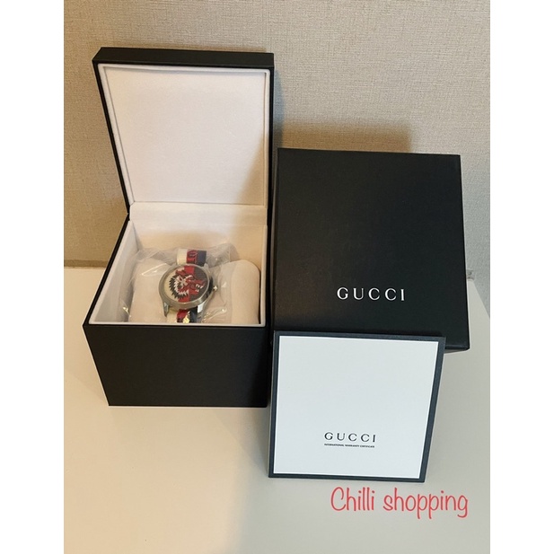นาฬิกา Gucci เสือ สาย NYLON ของแท้
