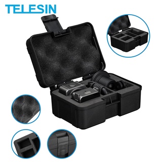 Telesin กล่องเคสแข็ง ขนาดเล็ก สําหรับ DJI ACTION 2