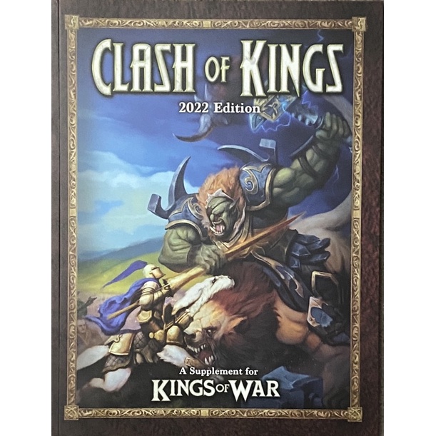เกม Mantic - Kings of War - Clash of Kings 2022 Rulebook