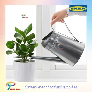 IKEA  บัวรดน้ำ, ใน/นอกอาคาร กัลวาไนซ์, จุ 2.6 ลิตร ซอคเกร์  บัวรดน้ำตกแต่ง