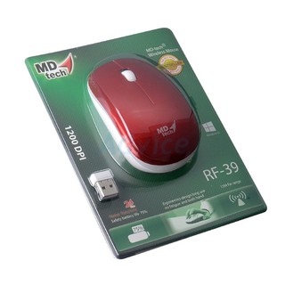 เมาส์ไร้สาย Wireless MD Tech RF-39  2.4 GHz Wireless Mouse